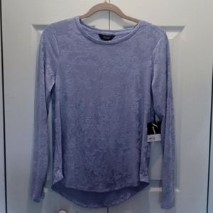 Simply Vera Long Sleeve Floral Tee